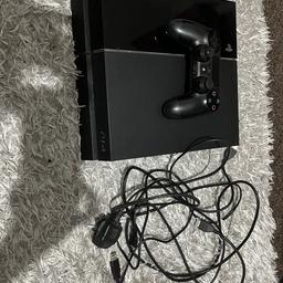 PS4 with one pad and hdmi cable and all the cables needed. only serious offers and cash or pickup would be preferred.
