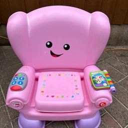 Fisher Price toddler play chair
Fully working

From a pet and smoke free home

COLLECTION ONLY
DARLASTON WS10