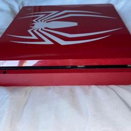 Spider-Man ps4 slim barely used bought for kid years ago been left in loft