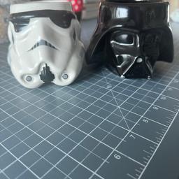 Great collectible Star Wars mugs

Darth Vader and stormtrooper

Collection from London E8