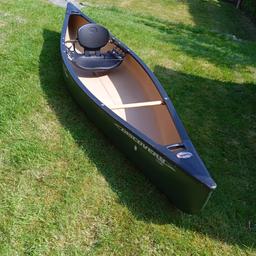 Old Town Discovery 119, Single man Canadian style Canoe, Excellent condition, stored on boat rack with a cover over it, complete with double sided oar, reluctant sale, No Delivery, Collection only, Cash on Collection, COLLECTION ONLY