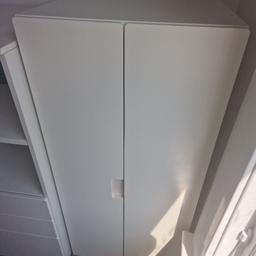 x 2 children's ikea wardrobes and bookcase good condition marks as shown in picture.

x2 wardrobe size 600mm wide x 1280mm height 510mm depth

x1 bookcase 600mm wide x 1220mm height 570depth

1year old.

can deliver liverpool.