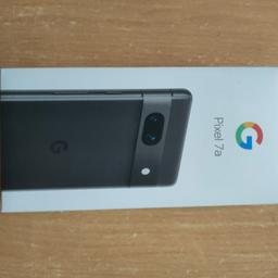Brand new Google pixel 7a phone never bin used only opened the box to get my SIM card out comes with charger wire and wire adaptor collection only B44 0AJ