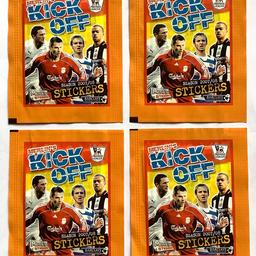 Premier League season 2007/08.
Four unopened packets.
6 stickers per packet.
£11.95 ono.
Shipped with tracking.