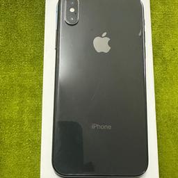 Hi selling Apple iPhone X 64 Gb , Unlocked to all network

The phone is fully operational with no issue at all

Comes with charging cable 

Face id , camera,  sounds all Perfect working 

Won't disappoint with its working condition 

Collection Welcome