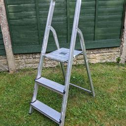 3 Step folding Ladder, light weight aluminium