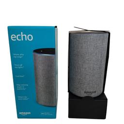 Pre-owned and in very good condition.


Amazon Echo


Comes with power supply


Boxed