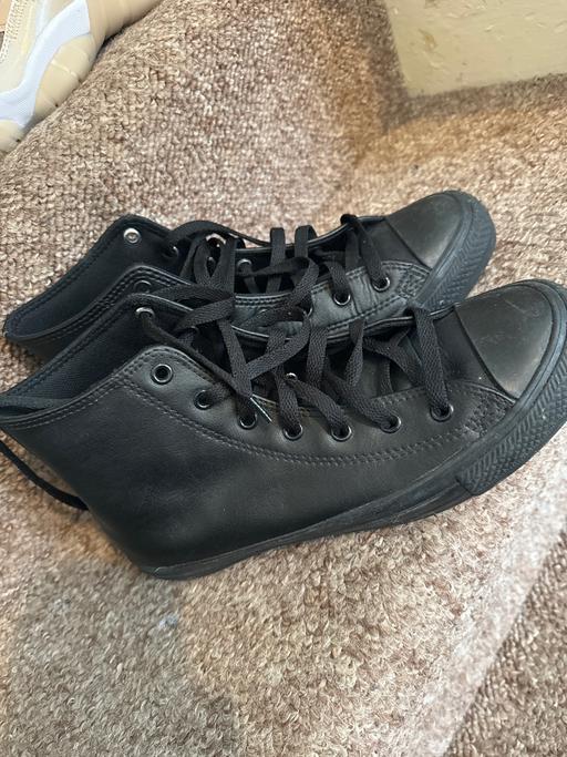 Buy & Sell South West London Sutton - Photos for Black converses trainers