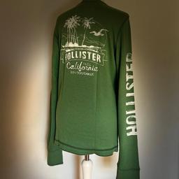 Hollister Herren Langarm Shirt, 100% Baumwolle, grün, laut Etikett Gr. S fällt aber aus wie Gr. M
Neuwertig, nur 1 x getragen!

Privatverkauf ohne Gewährleistung 
Tierfreier Nichtraucherhaushalt 
Versandkosten zuzüglich 

#shirt #herrenmode #hollisterlangarmshirt #hollistercalifornia #grünesshirt