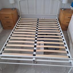 John Lewis metal double bed frame.
410mm W x 980mm L
In great condition.

Collection from Mere Green B75
