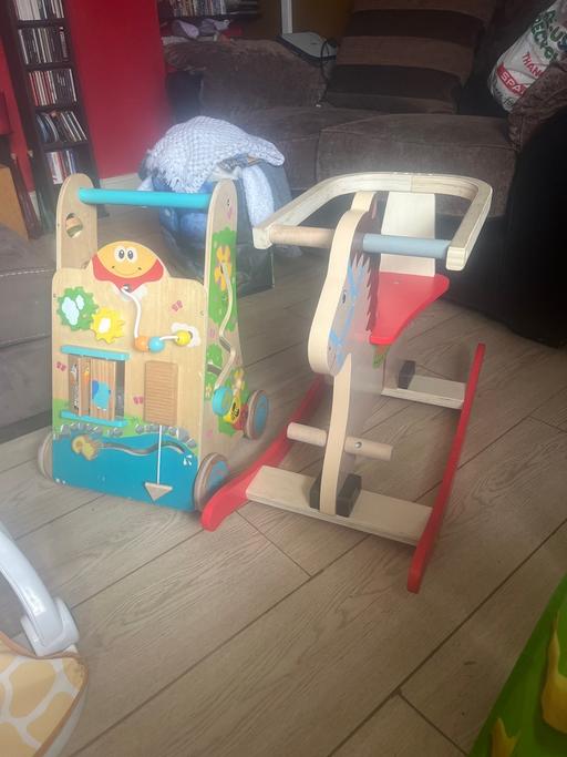 Buy & Sell West Midlands Sandwell - Photos for Walker & horse rocking horse