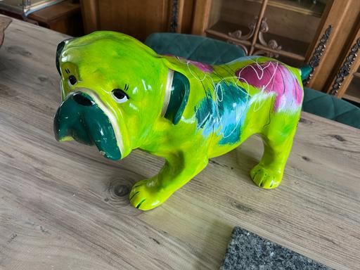 Buy & Sell Staffordshire Cannock Chase - Photos for Large Splash Color Bull Dog Ornament