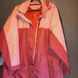 Nice rain coat   warm size 22 buyer to collect