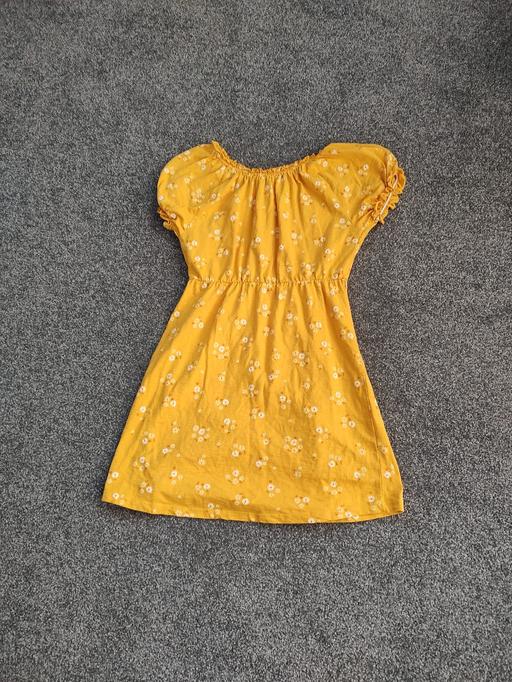 Buy & Sell Essex Southend-on-Sea - Photos for Yellow dress with white flowers from Asda Geo