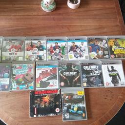 15 PS3 games open to offers all complete