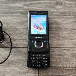 Nokia 6500 Slide Mobile Phone (Orange Network), In good Working condition, Comes with charger.