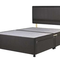 BRAND NEW DIVAN BASES
AVAILABLE
SINGLE £79
DOUBLE-£99
KING SIZE -£120

DELIVERY £20 IF LOCAL