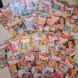 I can deliver if you're local

25 recent copies of yours magazine including upto Feb 2024