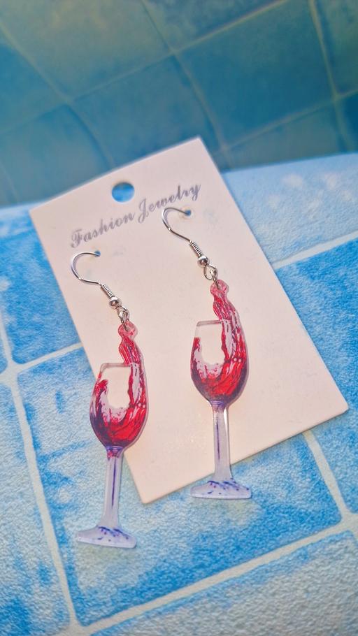 Buy & Sell West Midlands Birmingham - Photos for Wine Glass Earrings New