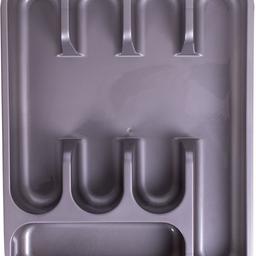 Cutlery Organiser
This cutlery tray contains five compartments and is a great way to organise and store your cutlery in one place.  
Plastic.
L34 x W26.5 x D5cm.

WAS £3 
Now £1.50 
A SAVING OF 50%!!

Brand new