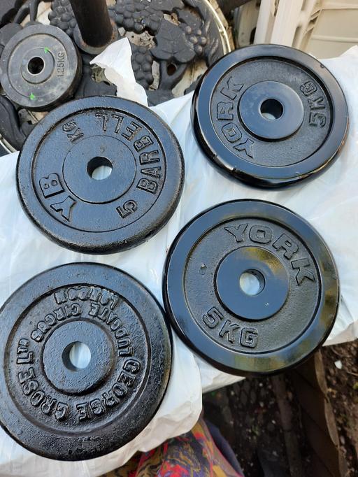 Buy & Sell West Midlands Dudley - Photos for 4x5kg cast iron weights