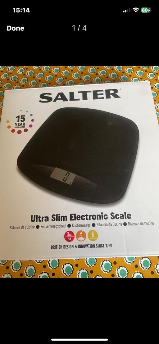 Buy & Sell Central London Clerkenwell - Central London - Photos for Salter electronic scale