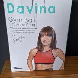 davina gym ball pregnancy ball
comes with hand pump
collection wednesbury