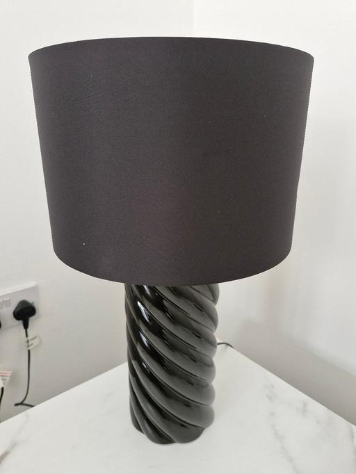 Buy & Sell South Yorkshire Doncaster - Photos for table lamp gloss black brand new