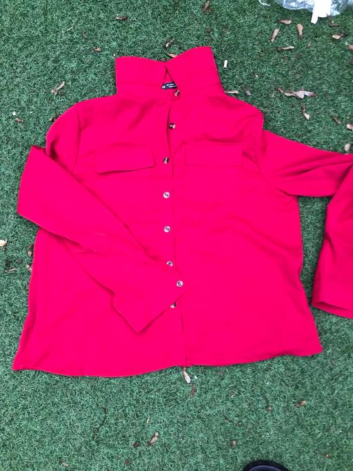 Buy & Sell Essex Thurrock - Essex - Photos for Red shirt blouse size 12