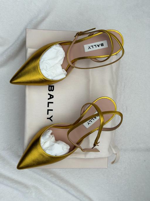 Buy & Sell Surrey Spelthorne - Photos for New Bally Tatjana Gold Lady’s Shoes