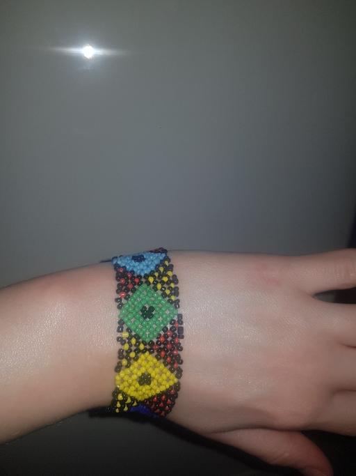 Buy & Sell Greater Manchester Manchester - Photos for Tribal Patterned Beaded Stretchy Bracelet