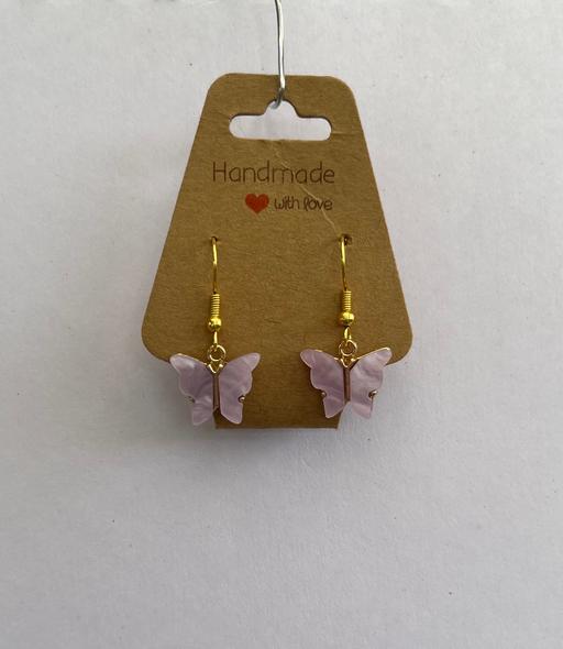 Buy & Sell Surrey Epsom and Ewell - Photos for New handmade purple & gold butterfly earrings