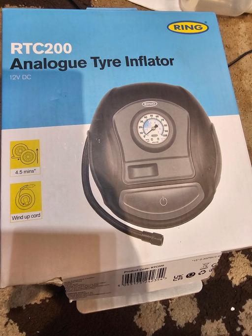 Buy & Sell West Midlands Walsall - Photos for Tyre Inflator, Analogue, 120W - RTC200