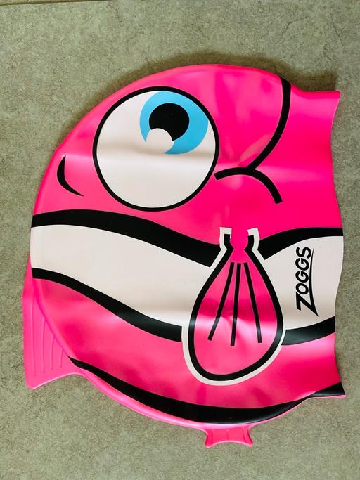 Buy & Sell South West London Sutton - Photos for Junior Silicone Swimming Cap Zoggs Goldfish