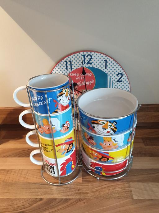 Buy & Sell West Midlands Wolverhampton - Photos for Kelloggs Collection Cups, Bowls and Clock