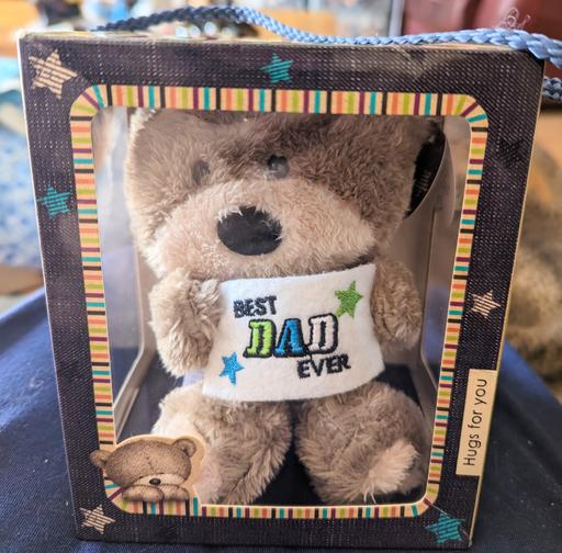 Buy & Sell Blaenau Gwent Georgetown - Blaenau Gwent - Photos for Best dad ever hugs teddy in box( the write on