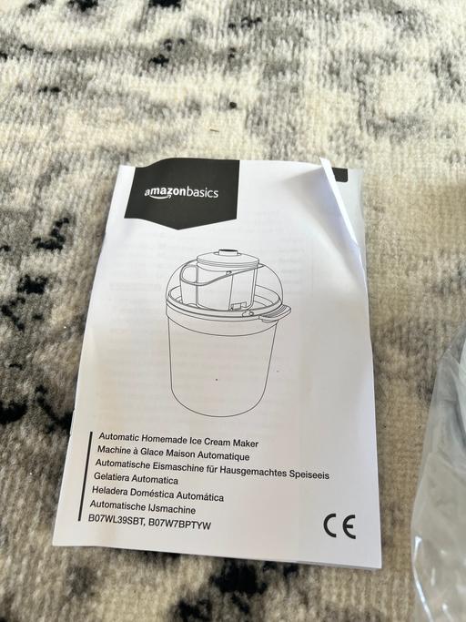 Buy & Sell North Northamptonshire Finedon - North Northamptonshire - Photos for Amazon Basics ice cream maker