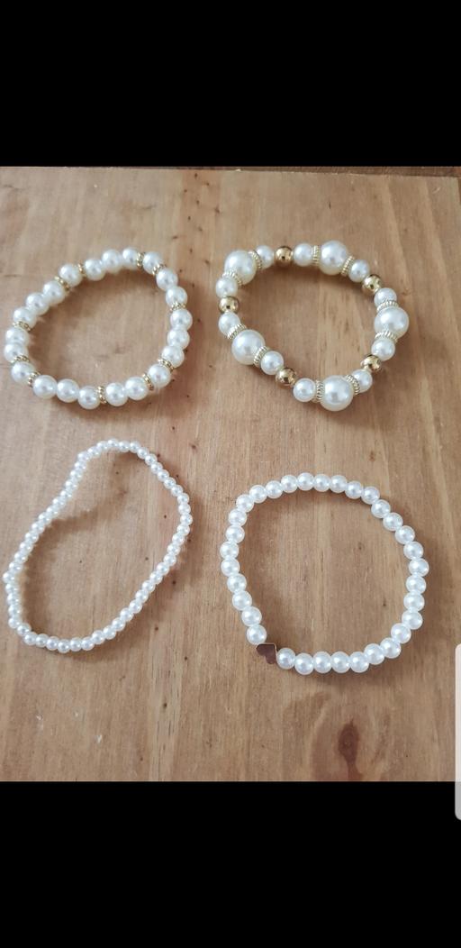 Buy & Sell Lancashire Blackpool - Photos for Pearl bracelets x 4 NEW