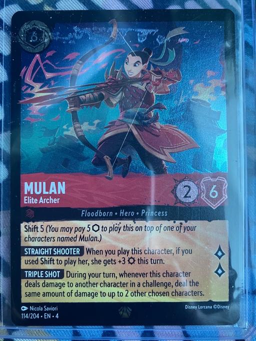 Buy & Sell Wiltshire Corsham - SN15 - Photos for Disney Lorcana TCG Mulan Elite Archer