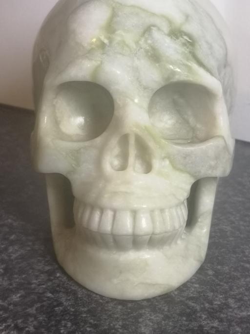 Buy & Sell East Dunbartonshire Kirkintilloch - East Dunbartonshire - Photos for Stunning Large Green Picasso Jasper Skull