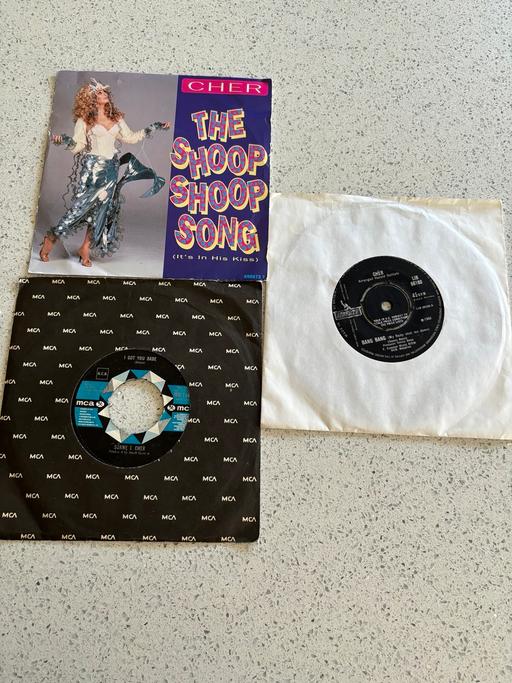 Buy & Sell Wiltshire Swindon - Photos for Cher 7 inch vinyl job lot