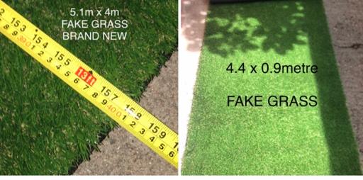 Buy & Sell East London Havering - Photos for NEW 5.1 x 4m & 4.4 x 0.9m FAKE GRASS area RM3