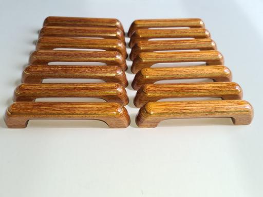 Buy & Sell South East London New Eltham - South East London - Photos for 14 handles, wood with brass inlay