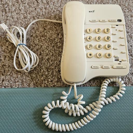 Buy & Sell Lancashire Preston - Photos for BT Converse 180 white Vintage Telephone