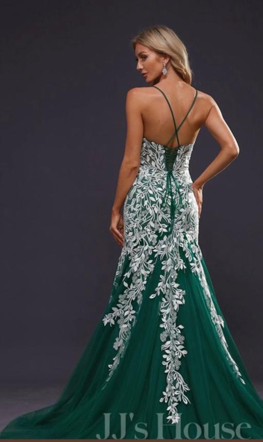 Buy & Sell South West London Haydons Road - South West London - Photos for JJ House Prom Dress green tulle/white lace