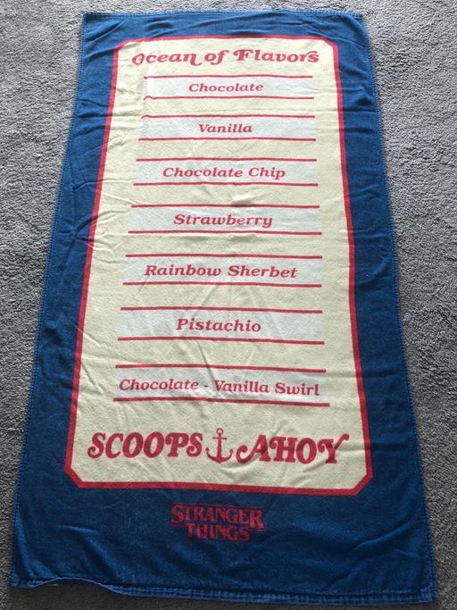 Buy & Sell Greater Manchester Stockport - Photos for Stranger Things beach towel