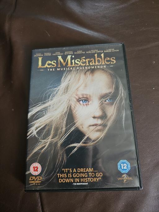 Buy & Sell Hertfordshire Broxbourne - Photos for les miserable dvd