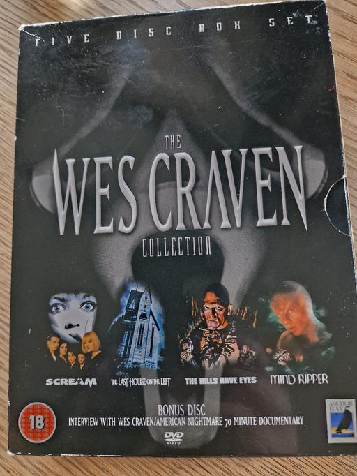 Buy & Sell West Northamptonshire Kings Heath Industrial Estate - West Northamptonshire - Photos for Wes Craven 5 disc dvd boxset