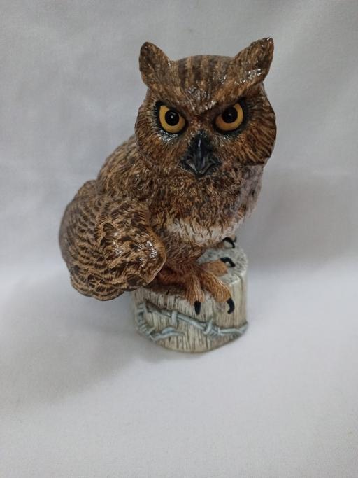 Buy & Sell West Midlands Birmingham - Photos for MACK BONE CHINA EAGLE OWL FIGURINE R.J.MACK.