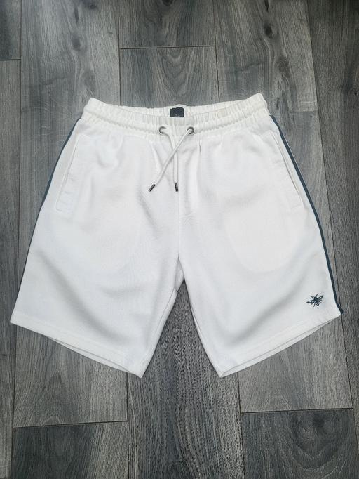 Buy & Sell Surrey Elmbridge - Photos for River Island Mens White Summer Shorts - Size: